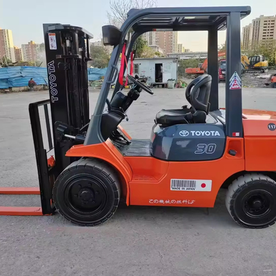 2012 Gebraucht Toyota 3 Tonnen Gabelstapler FD30 in gutem Zustand und gebraucht