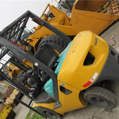 Shanghai Yard Gebraucht Komatsu 3 Tonnen Diesel FD30 Gabelstapler mit in Maschinenreparaturwerkstätten