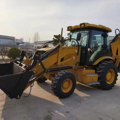 HYDROLISCHE PUMPE mit 20 Tonnen CAT 450 CAT420f CAT430 4x4 Rad-Backhoe-Lader verwendet