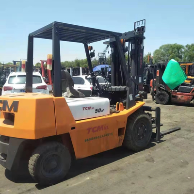 JAPAN TCM FD50 5 Tonnen LPG-Forklift für die Zuverlässigkeit der Produktionsanlage
