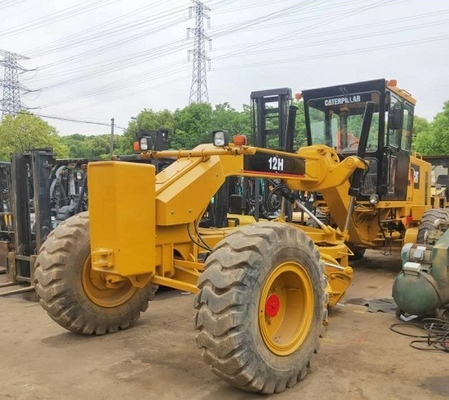 Gebrauchtes Caterpillar 140H 12H Motorgreider mit Cummins-Motor in gutem Zustand