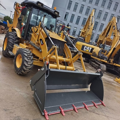 0.9CBM Eimerkapazität Gebrauchtes CAT 420F Caterpillar Backhoe-Lader in ausgezeichnetem Zustand