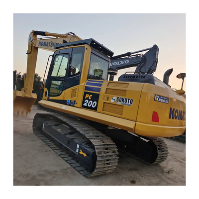 800 Arbeitsstunden Gebraucht Komatsu PC200-8 Hydraulischer Crawler-Gräberbagger