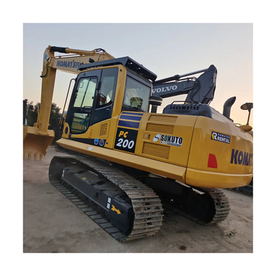 Original Hydraulikpumpe Gebraucht Komatsu Pc200-8 Crawler Bagger für den Bau