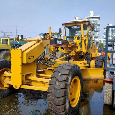 Cat 140h Motor Grader mit Cummins-Motor 1200 Arbeitsstunden Gebrauchtteile in Shanghai