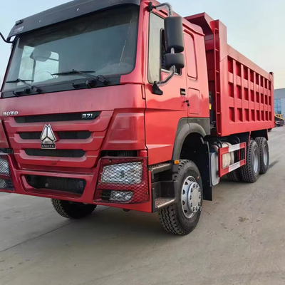 30 Tonnen schwerer Müllwagen Tipper 6x4 Gebrauchtwagen in gutem Zustand Sinotruk Howo Zweithand 375
