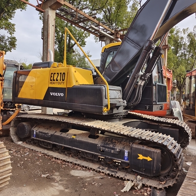 Volvo EC210D Gebraucht-Crawlerbagger mit Original-Hydraulikventil und 800 Arbeitsstunden