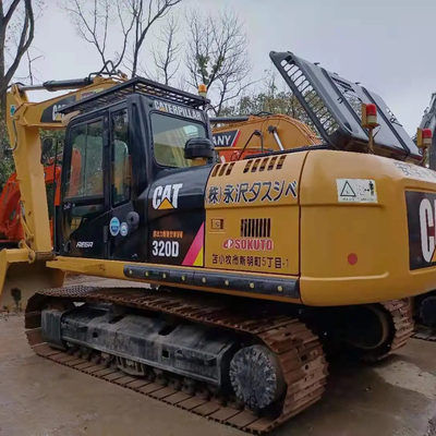 Gutes Zustand Cat320d Bagger aus Japan und USA mit CATERPILLAR Hydraulikventil