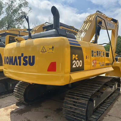 KOMATSU Motor Gebrauchtes Hydraulik-Crawler-Grabgerät pc200-8 in gutem Zustand 800 Arbeitsstunden