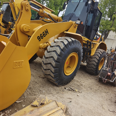 Schwere Sandgräber mit Original Japan Caterpillar 966H Gebrauchtradlader