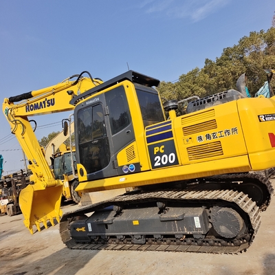 Gebraucht Japan Komatsu PC200-8 Bagger Baumaschine Hydraulischer Crawler Bagger