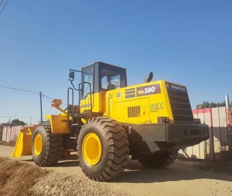 Japan Komatsu WA380-3 Gebraucht Radlader Zweithand Komatsu WA380-3 Ladegeräte Jahr 2017