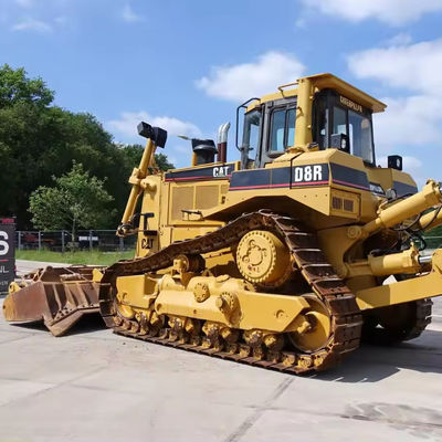 CAT D8R Gebraucht-Crawler-Bulldozer mit 11,7 Dozing-Kapazität und KYB Hydraulikzylinder
