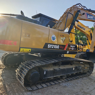 ISUZU Motor verwendet Sany SY215C Hydraulische Crawler Bagger für Baumaschinen