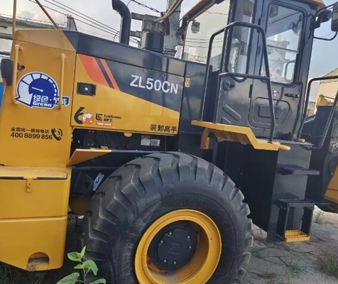 Erschwinglicher Frontlader Gebraucht LiuGongZL50CN Radlader mit LongKing 833 855 856