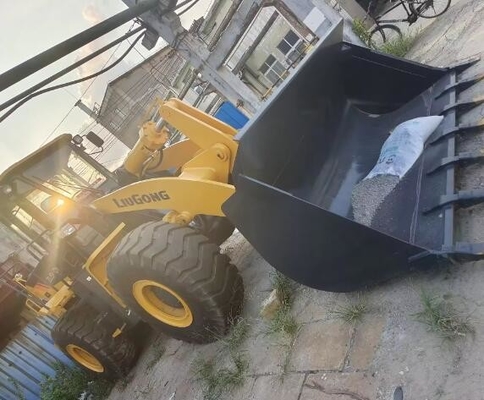 17 Tonnen gebrauchtes LiuGongZL50CN Radlader mit origineller Hydraulikpumpe