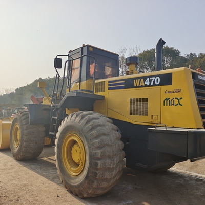 Gebrauchtes Komatsu WA470 Schwerlastlastgerät mit 7 Tonnen Lastkapazität
