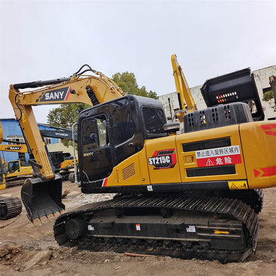 Original Sany SY215C Hydraulischer Crawlerbagger für Baumaschinen