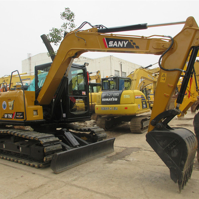 Hohe Arbeitsleistung SANY SY75C Pro Bagger 2022 mit ISUZU AU-4LE2X Motor