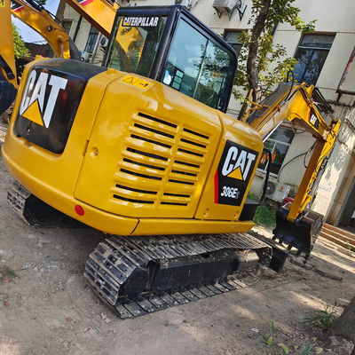 Gebraucht CAT306E2 CAT305.5E2 Minibagger Hydraulischer Crawler CAT 6T 5T CAT306E CAT305.5E2