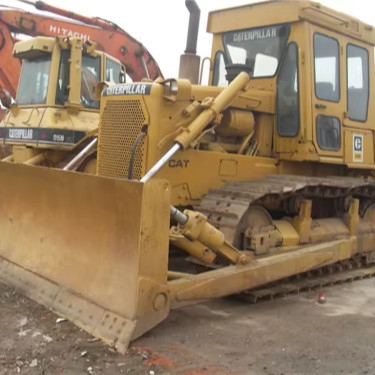 Bauarbeiten erhalten gebrauchte Caterpillar D7g D8r Bulldozer mit ORIGINAL Hydraulikpumpe