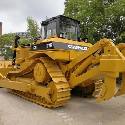 Hydraulischer Crawler-Traktor CAT D5K D5H D5 D4 D6 D7 Dozer Gebraucht Caterpillar D7R Bulldozer