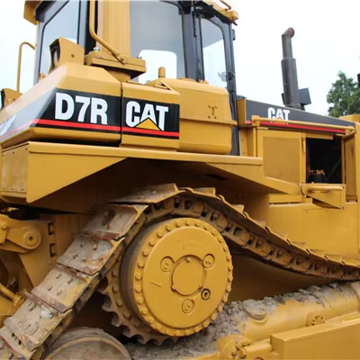 Shanghai Gebraucht CAT D7R Crawler Bulldozer mit ORIGINAL Hydrauliksystem und Cat C9 Motor