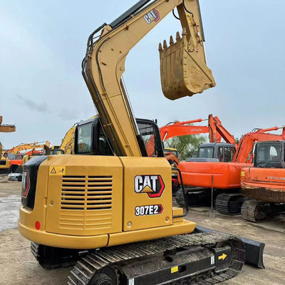 CAT307 Gebrauchtbagger mit Krabbemaschinen und ursprünglicher Hydraulikpumpe