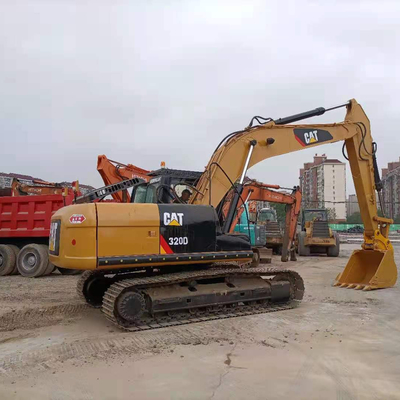 C6.4ACERT Motor Gebraucht Caterpillar 320d Crawler Bagger 20 Tonnen Baumaschinen