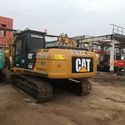 20 Tonnen gebrauchte Caterpillar 320d Crawler Bagger mit C6.4ACERT-Motor und 1 Eimer-Kapazität