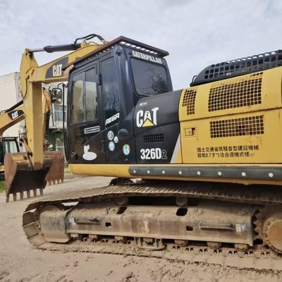 Gebrauchtes Caterpillar 326d Crawler Bagger mit Wrenze