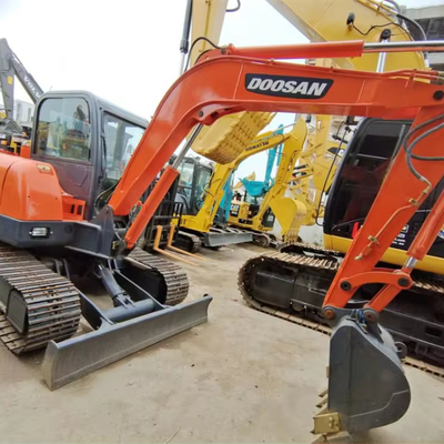 38.1KW Doosan DH60-7 Gebrauchtbagger in gutem Zustand mit Original-Hydraulikpumpe