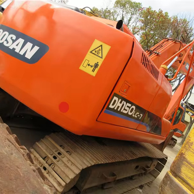 Doosan DH150lc-7 Gebrauchtbagger 15 Tonnen Bagger mit 71KW Leistung und 1200 Arbeitsstunden