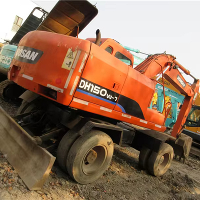 Doosan Bagger Räder Crawler DH150W-7 DH140 DX 60 Gebraucht Bagger in gutem Zustand