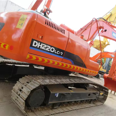 Doosan DH220LC-7 22 Tonnen Bagger ORIGINAL Hydraulisches Ventil und 1,2 Eimer Kapazität verwendet