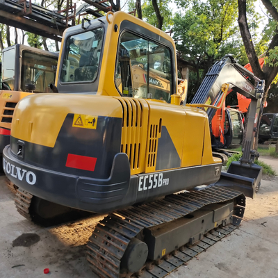 Volvo EC55B Pro Bagger in Schweden Gebraucht 2021 Modell Crawler mit 0,7 Eimer Kapazität