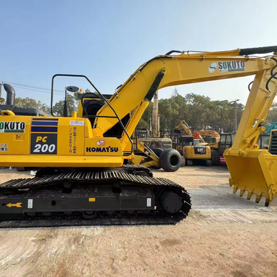 Gebrauchtes Komatsu Pc 200 Bagger Crawler Bagger Bewegt Typ Höchstgräberhöhe 11000