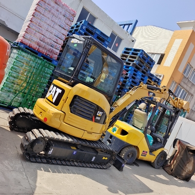 Gebrauchtes CAT 303E Minibagger 3,5 Tonnen CAT 303,5 303 303C 303Cr Bagger mit Anhängen