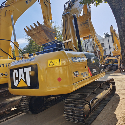 1200 Arbeitsstunden CAT 320D Gebrauchtbagger 1 Eimer Kapazität Erdbewegungsmaschinen
