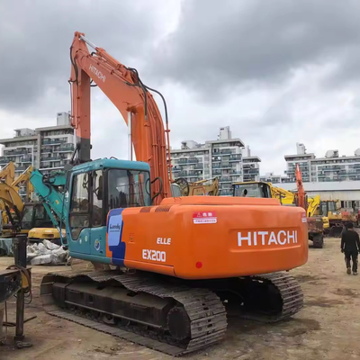 Gebrauchtes Hitachi ZX200 EX200-3 EX200-5 Crawler Wheel Bagger mit 1CBM Eimerkapazität