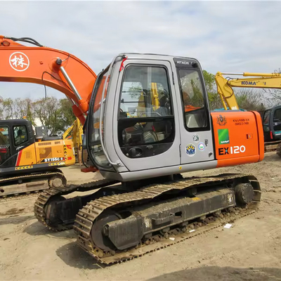 12TONS Gebrauchtes Hitachi EX120-3 Crawler Bagger ZX200-3 ZX200-5 EX120-3 EX200-1 in Shanghai