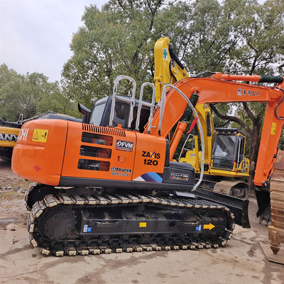 1CBM Eimer Kapazität Gebraucht Hitachi ZX120-3 Bagger mit ORIGINAL Hydraulikpumpe