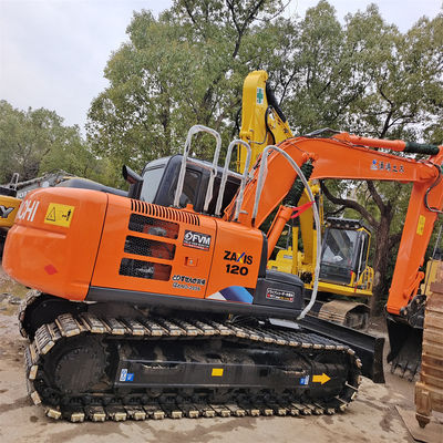 Japanische 12100 KG Hitachi ZX120-3 Gebrauchtbagger mit ORIGINAL Hydraulikventil