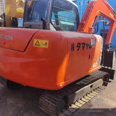 Hitachi ZX60-5A Minibagger mit ORIGINAL Hydraulikzylinder und Kleinkrawlerbagger