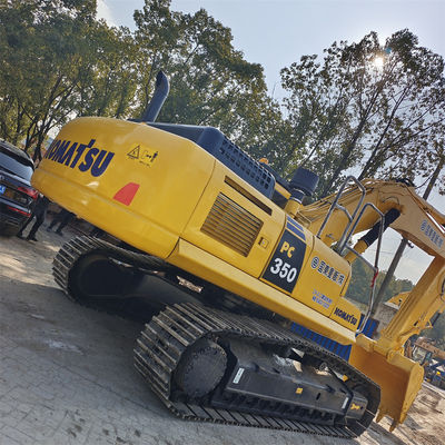 Gebrauchtes Komatsu PC350-7 Bagger 35 Tonnen mit 1,5 cbm Eimer Kapazität in gutem Zustand