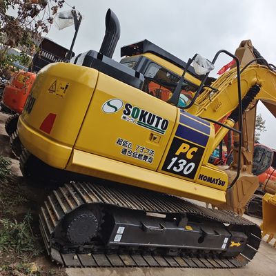 66KW Gebraucht Komatsu PC130-8 Crawler Bagger 0,53CBM Eimer Kapazität Japanisch Original