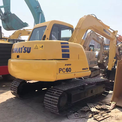 Zweithand Japan 6 Tonnen Bagger PC60-7 Gebraucht Komatsu PC60-7PC56-7PC30MR in Shanghai