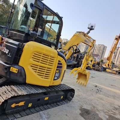 Niedriges Betriebsgewicht KOMATSU PC35 PC55 Minibagger für Ihre Baubedarf