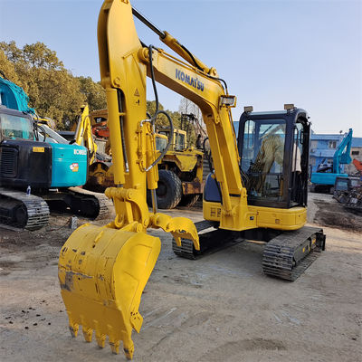 Gebrauchtes Komatsu PC55 Bagger mit Dozer Blade und 0,15CBM Eimer Kapazität