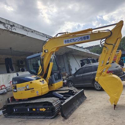 Japan Original Komatsu PC78 Bagger mit Blade und Breakerline in gutem Zustand